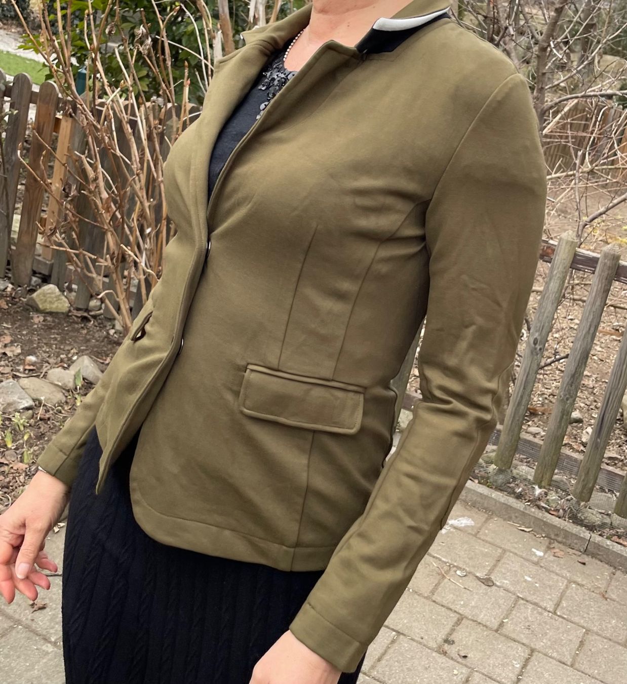 Giacche: Giacca in colore olive – Nuovo (secondo la descrizione) da Gordevio venduto da LanaZimm 2