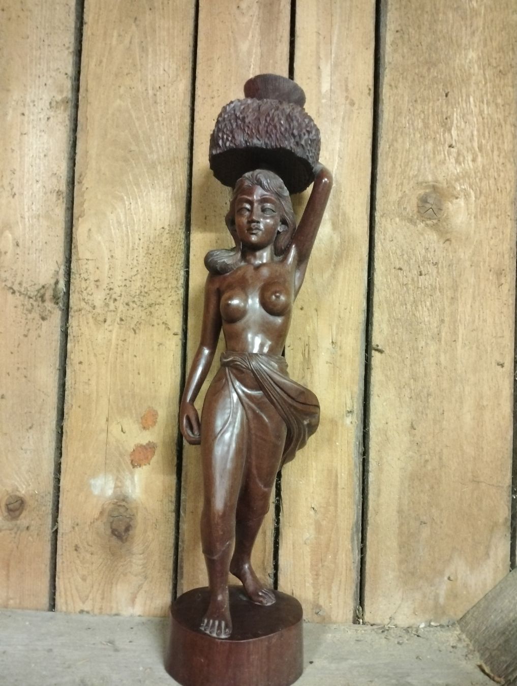 Sculptures & Statues: Statue de Bali en bois – D'occasion à Monthey par amb_5q9z