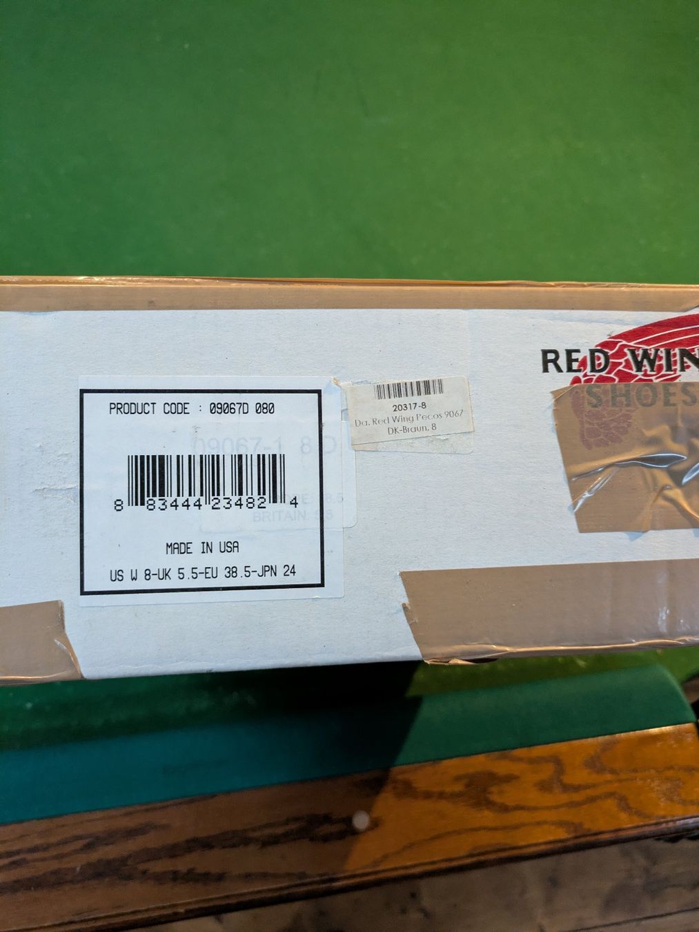 Red Wing Damenschuhe: Red Wing Pecos 9067 DK-Braun Grösse 8 – Gebraucht aus Niederlenz von pco_577d 7