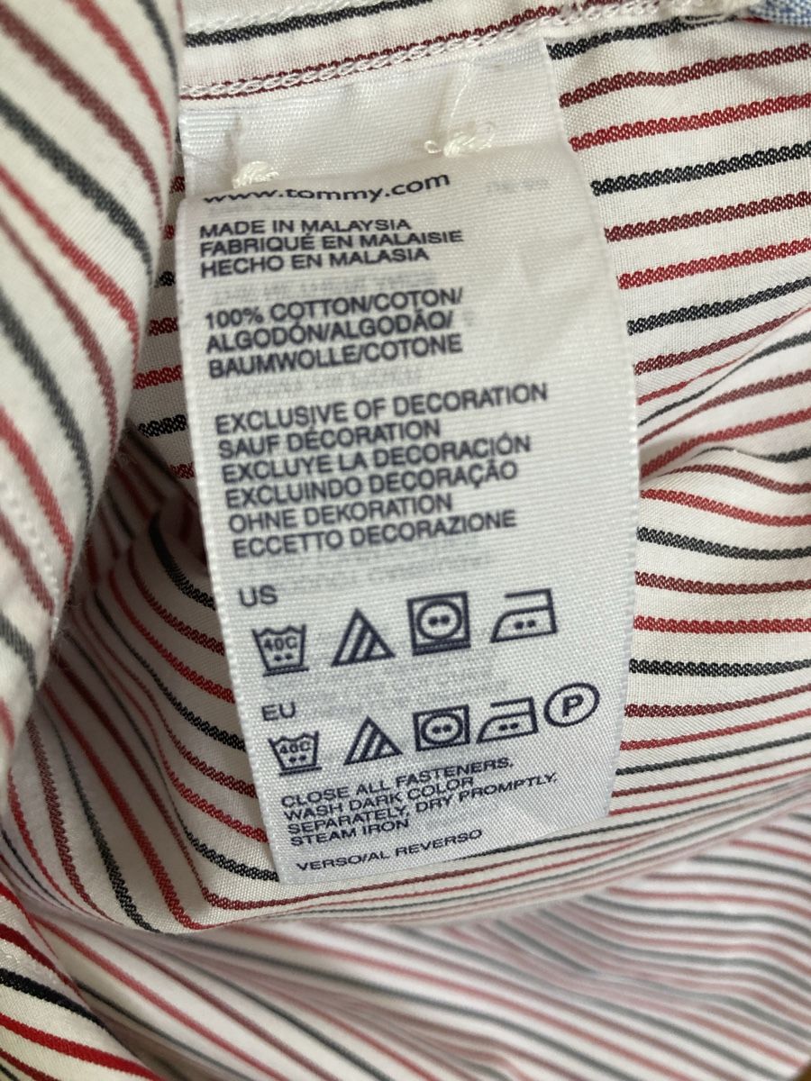 Tommy Hilfiger Camicie: Tommy Hilfiger Herren-Hemd, Gr. XL – Usato da Schlieren venduto da cotopaxi06 5