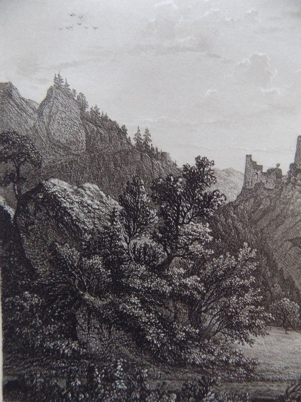 Gravures: Schloss Falkenstein Balsthal – D'occasion à Risch par Rischli15 3