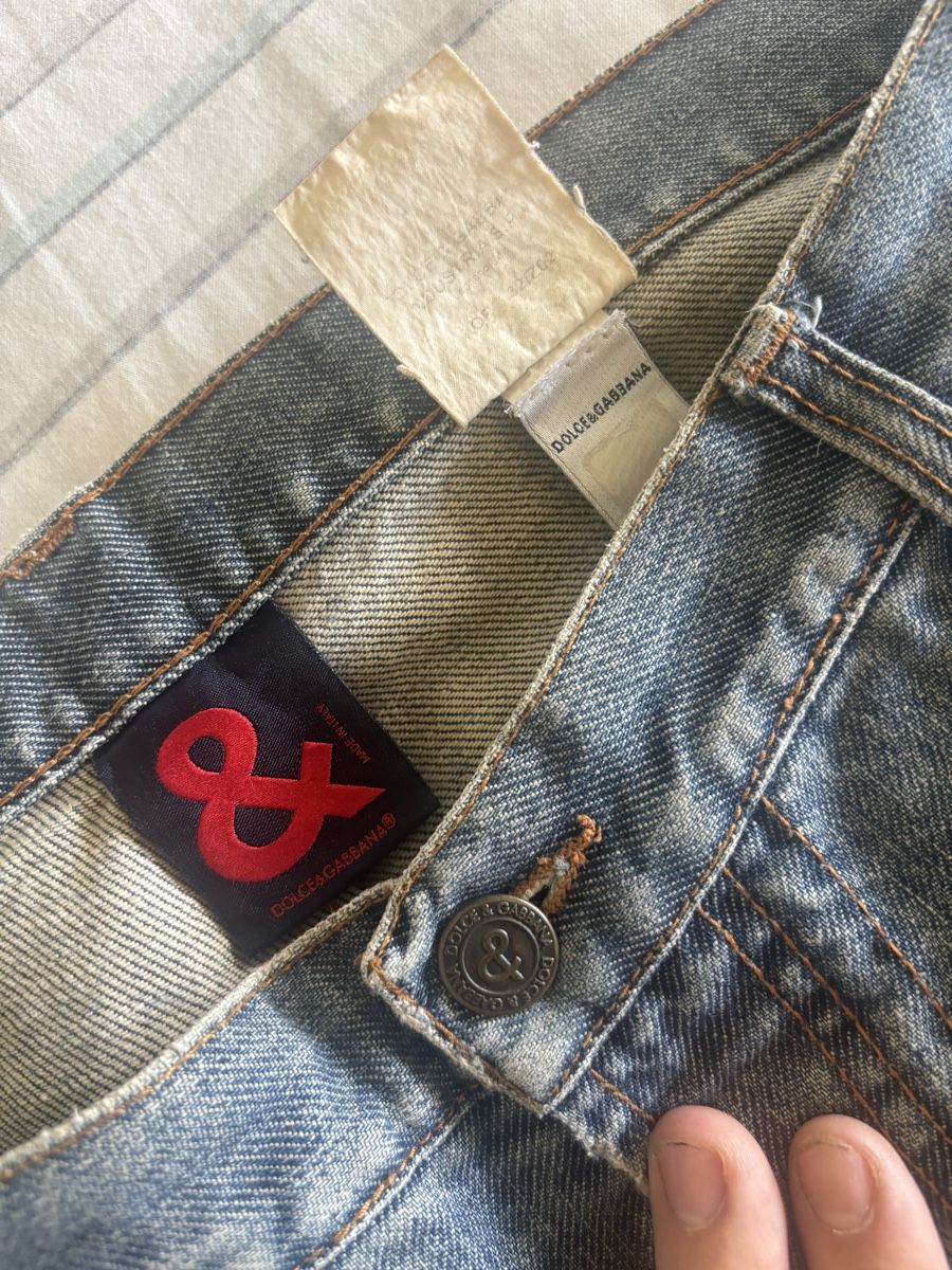 Dolce & Gabbana Jeans: Dolce & Gabbana ripped&washed blue jeans  – Usato da Lausanne venduto da ali_eddine 5