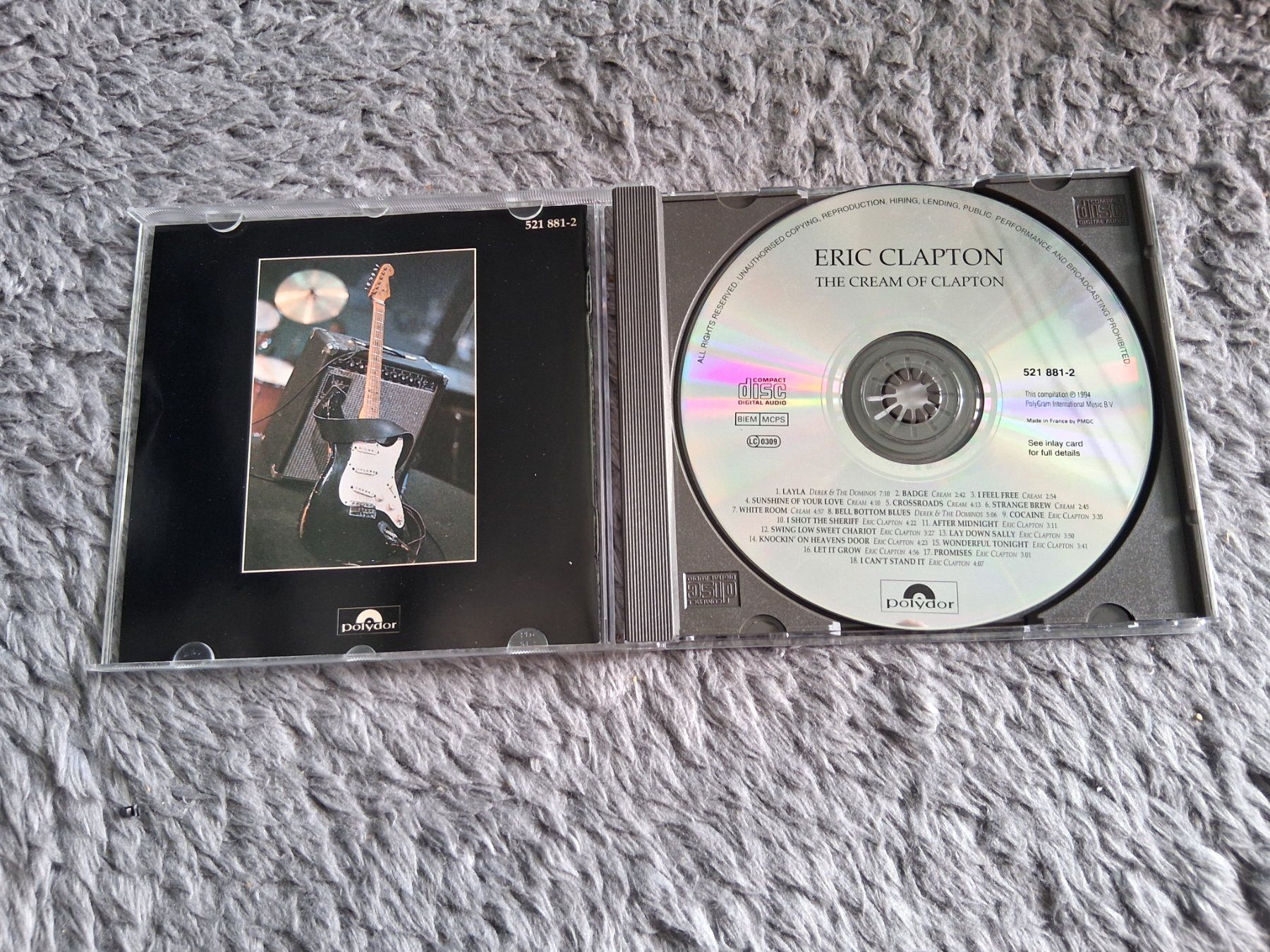 CDs: ERIC CLAPTON    THE CREAM OF CLAPTON    CD – Gebraucht aus Wetzikon ZH von Ramones01 2