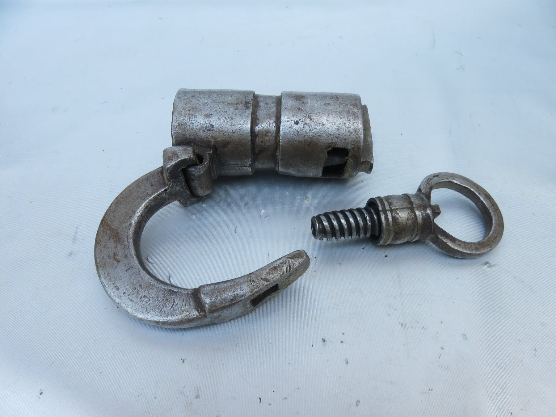 Cadenas: 2 ANTIKE VORHÄNGESCHLÖSSER – D'occasion à BERN par erassmusvonrotterdam 2