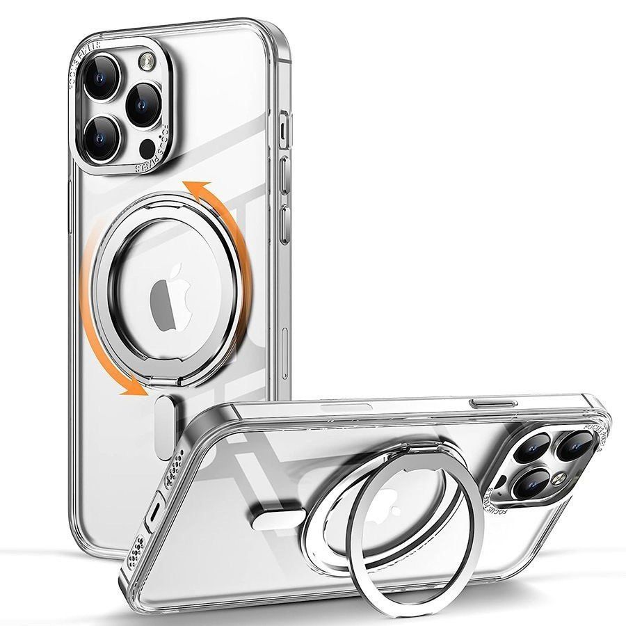 Cover & Protezioni schermo: iPhone 16/16 plus - Coque Magnétique support magsafe rotatif – Nuovo e nell'imballaggio originale da Morges venduto da DigiAC 8