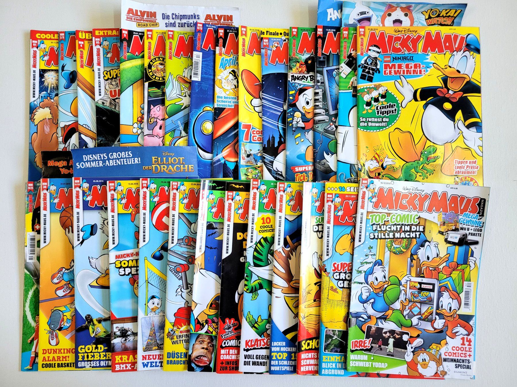 Comics: 28 Micky Maus von 2016 – Gebraucht aus Schöftland von huair