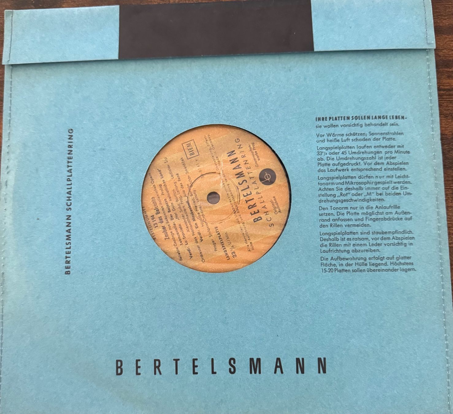 Dischi in vinile: Vinyl – Usato da Langenthal venduto da fischlig02 1