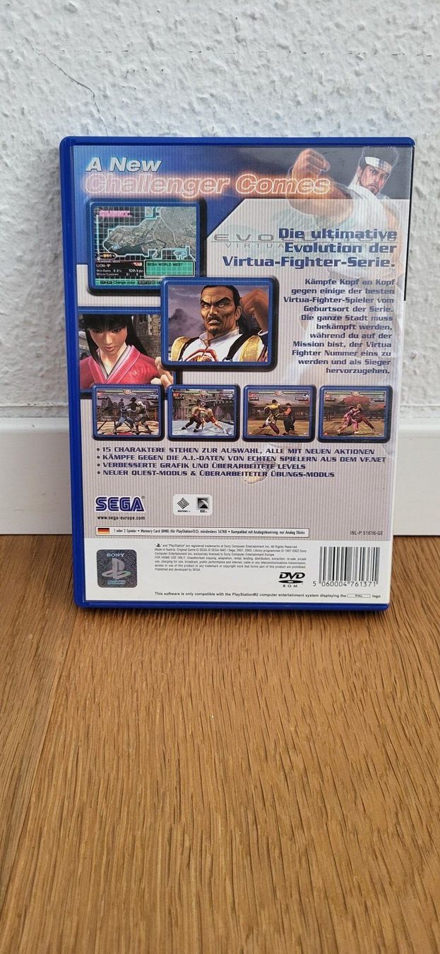Sony Spiele: PS 2 - Virtua Fighter 4 Evolution – Gebraucht aus Münsingen von DigitaleSpielecke 1