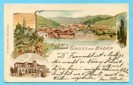 Gruss aus Baden 1899
