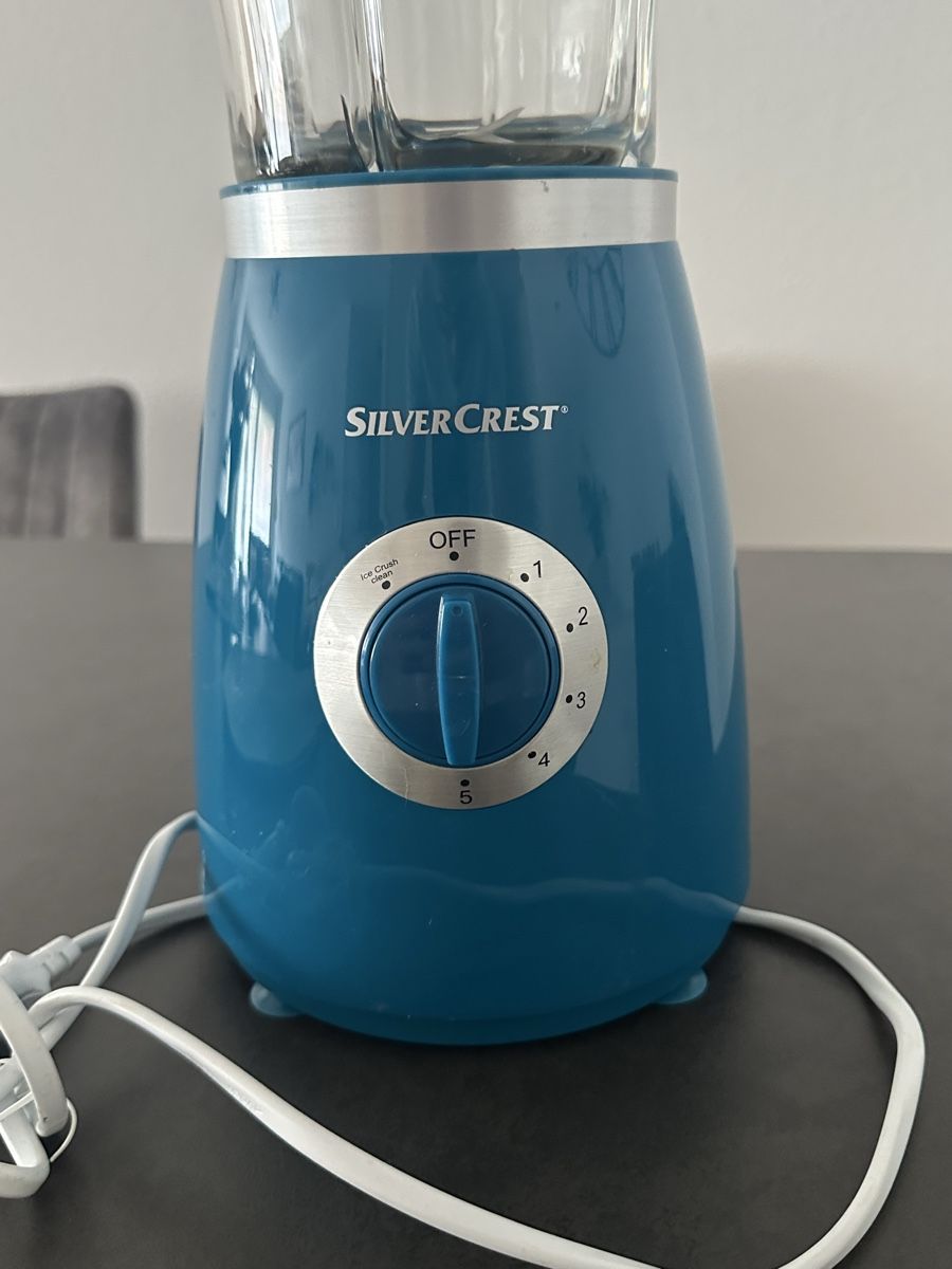 SilverCrest Elettrodomestici da cucina: Mixeur Silvercrest bleu en verre  – Nuovo (secondo la descrizione) da Clarens venduto da Riviera_Friperie 1