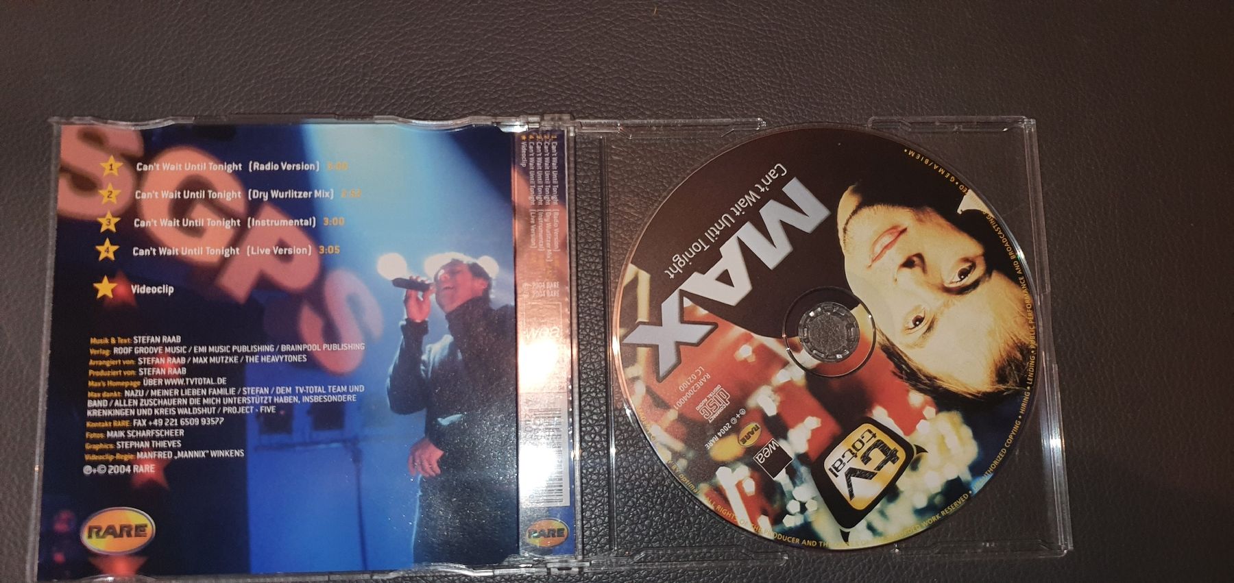 CD: MAX, Can't Wait Until Tonight, CD, Single, Liebeslied, loveu – Usato da Zollikerberg venduto da Nice_Name 1