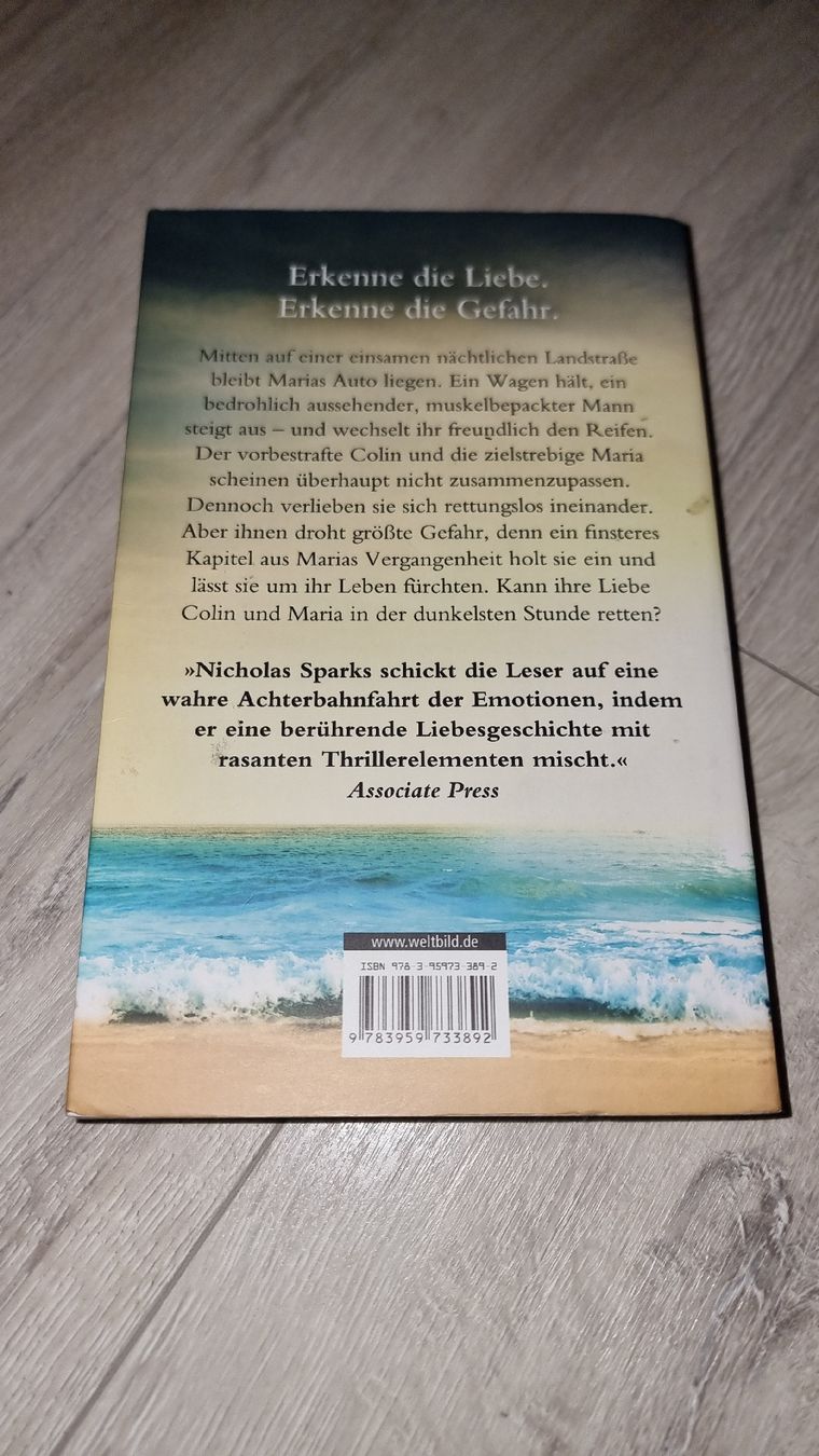 Libri: Nicholas Sparks: Wenn du mich siehst – Usato da Wigoltingen venduto da Zuckerfee84 1