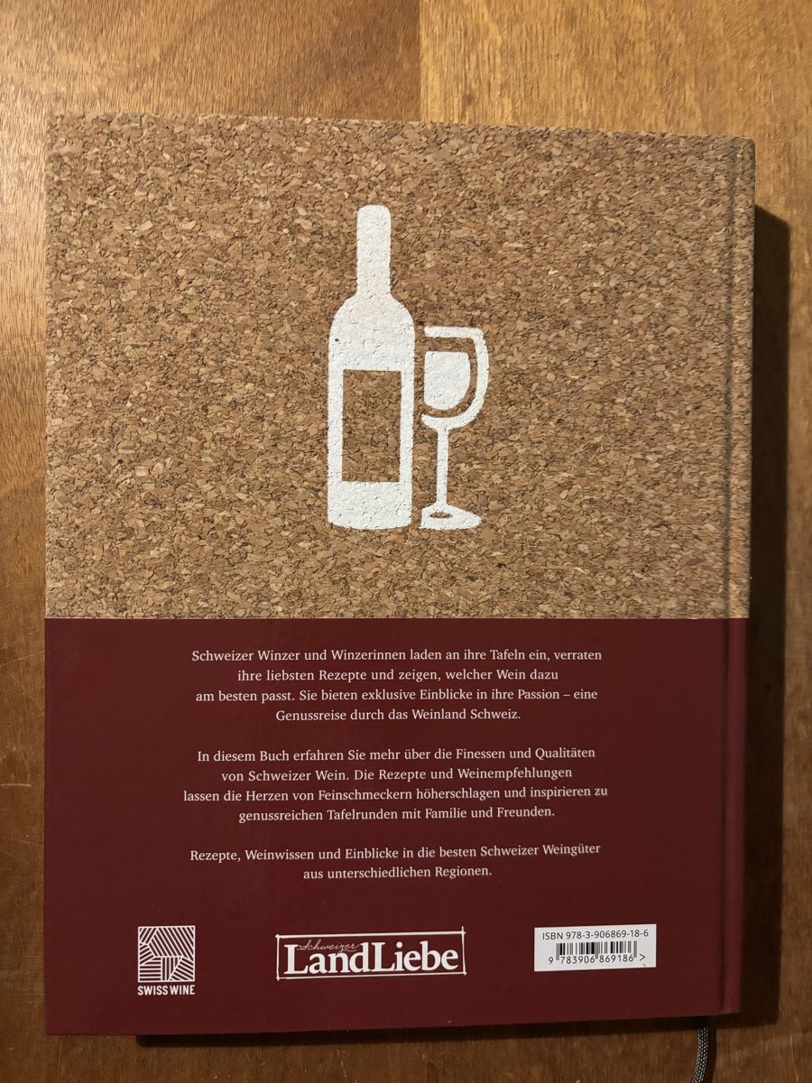 Bücher: Zu Tisch bei den Schweizer Winzern - Kochbuch – Gebraucht aus Zürich von WWehrle 5