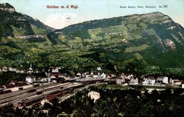 Goldau mit der Rigi