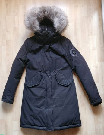 Manteau Toboggan Canada noir, taille XS, bon état