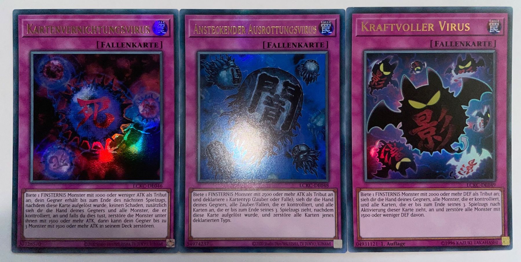Yugioh Carte collezionabili: YuGiOh Seltenes Virus Set – Nuovo (secondo la descrizione) da Altstätten SG venduto da ChangeMaker