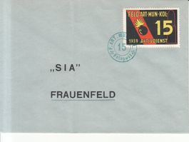 Transportdienst Wi 47 auf Brief