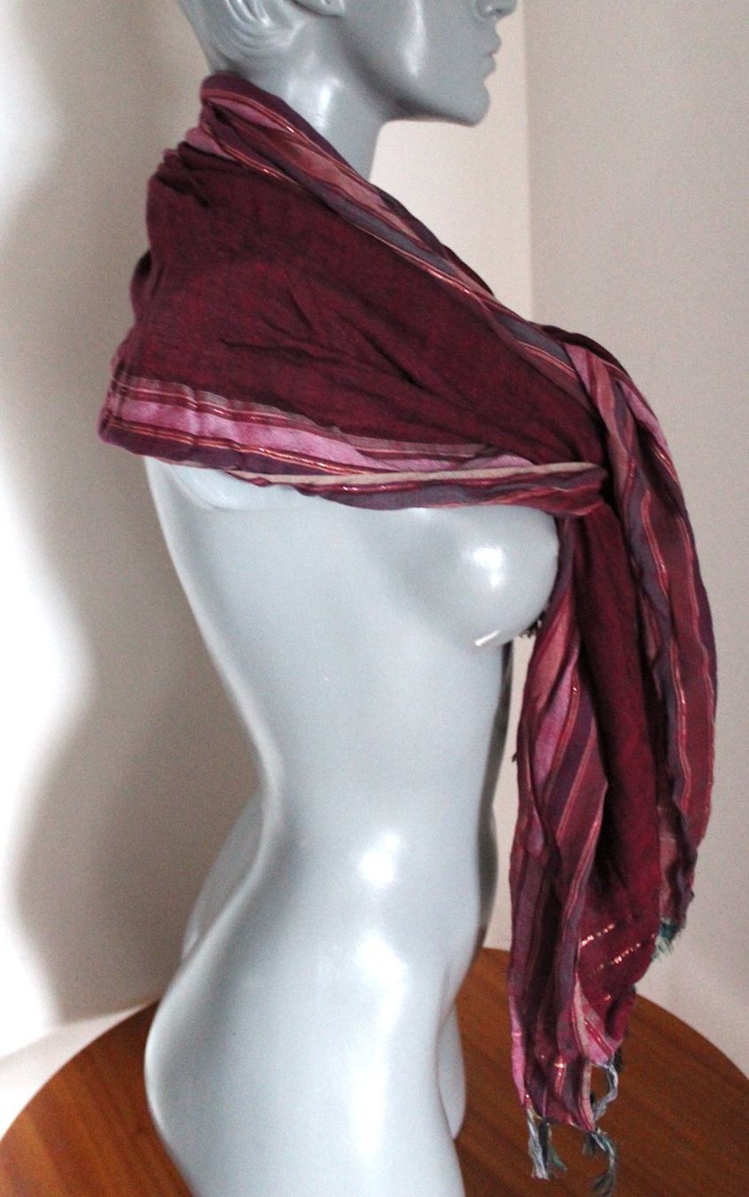 Foulard & Sciarpe: Grosses Tuch, Umhang  166 cm x 95 cm – Usato da Locarno venduto da madame-tus-sauds 3