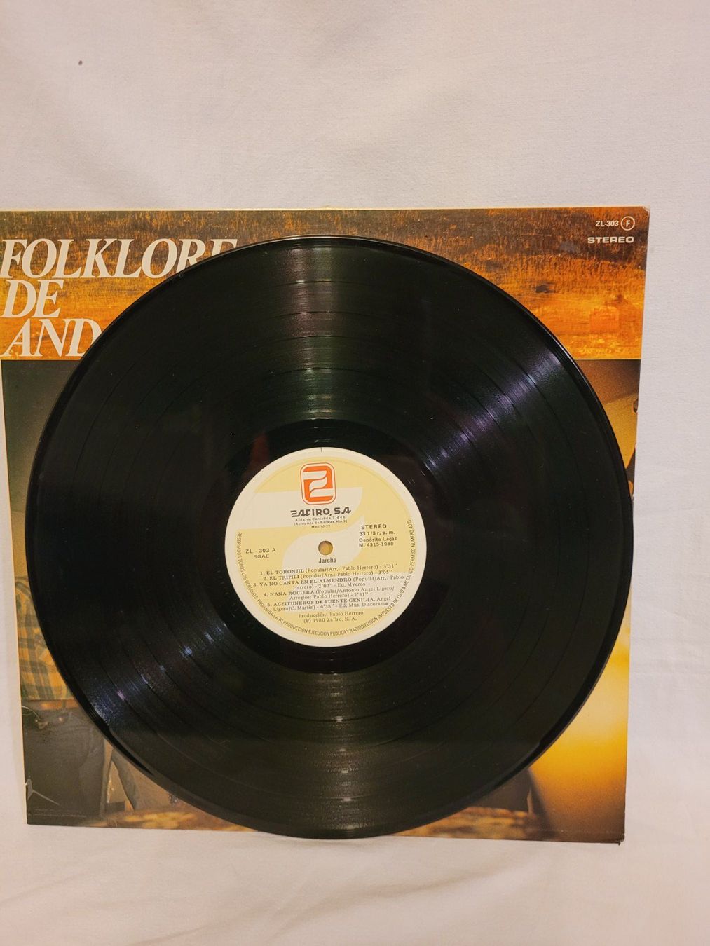 Dischi in vinile: Folklore D'Andalousie: Jarch - Vinyle LP – Usato da la Chaux-de-Fonds venduto da Lampe 1