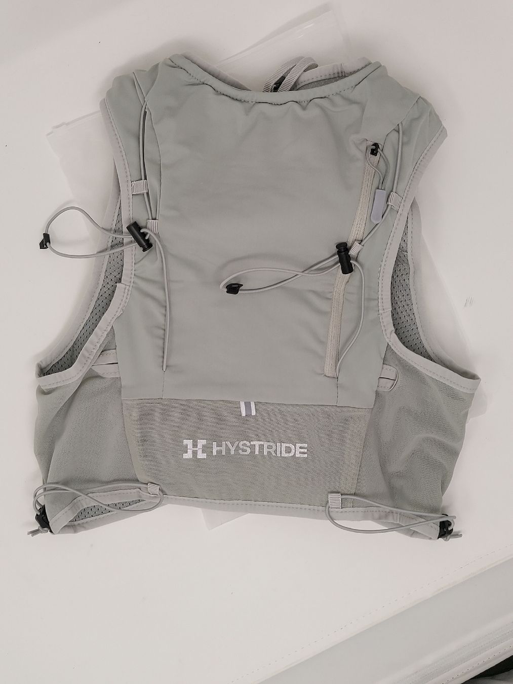 Gilet & Giacche: HYSTRIDE Laufweste Weste Grau neu – Nuovo e nell'imballaggio originale da Meisterschwanden venduto da phaus38 1