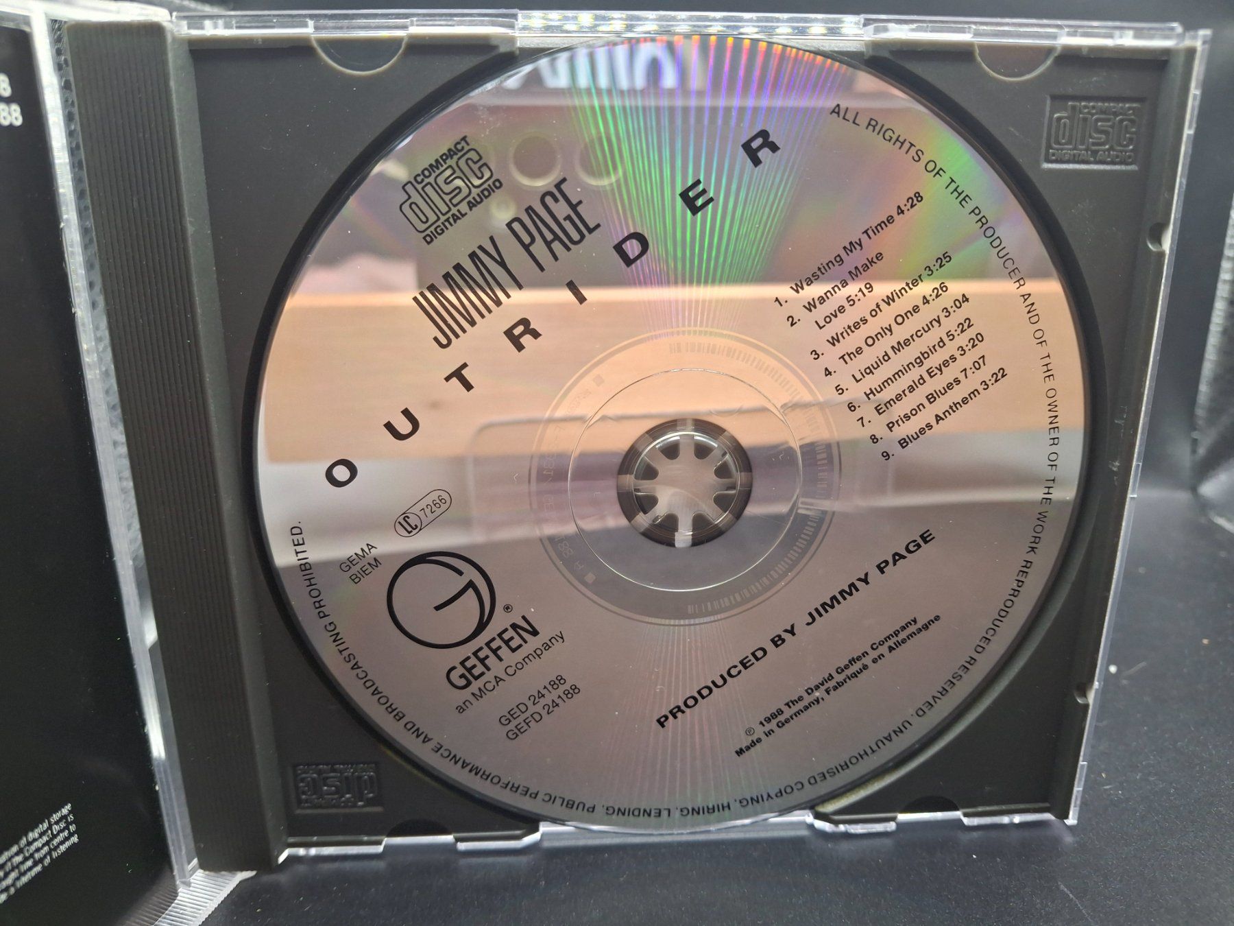 CD: Jimmy Page - Outrider – Usato da St.Gallen venduto da jalamusic 2