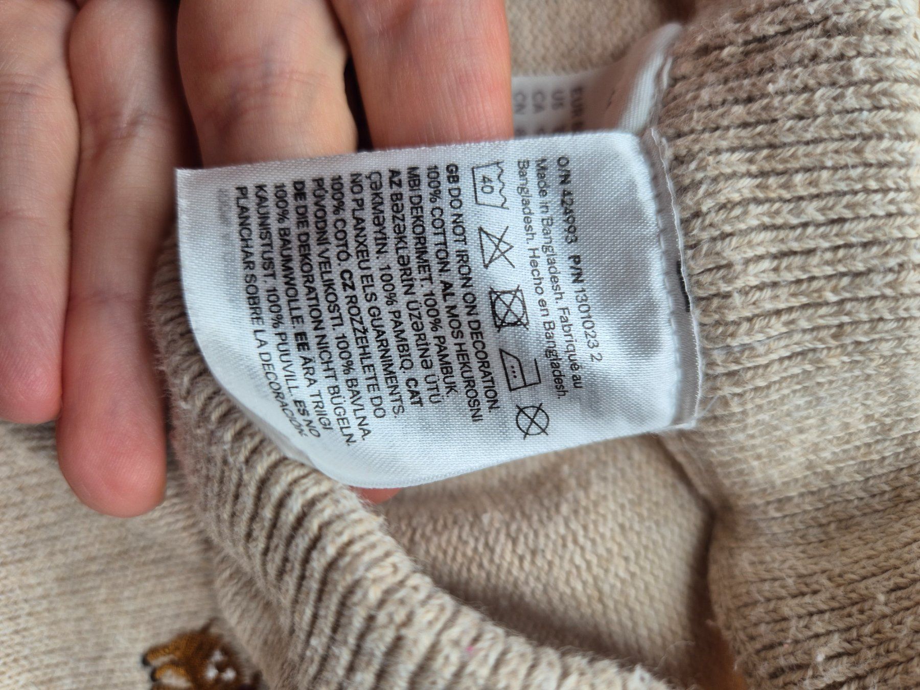 H&M Lotti di vestiti: Baby Strickset Gr 80 H&M – Usato da Uster venduto da panda_leptir 3