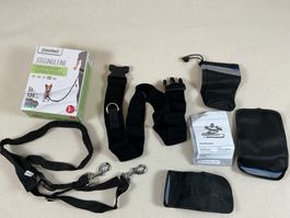 ZOOFARI Jogging Leine mit Gürteltaschen
