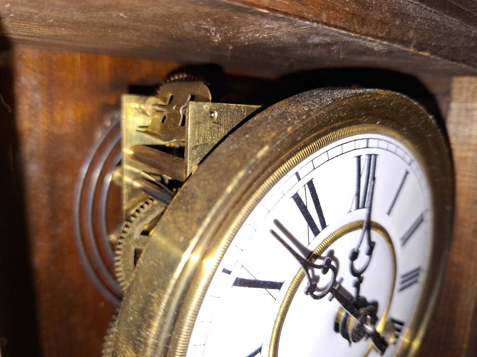 Orologi da terra & Orologi da parete: Antike Wanduhr, Holzgehäuse – Usato da Boll venduto da romanm0 3