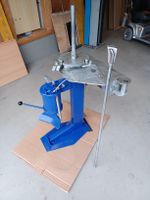 Reifenmontagemaschine manuell zu bedienen