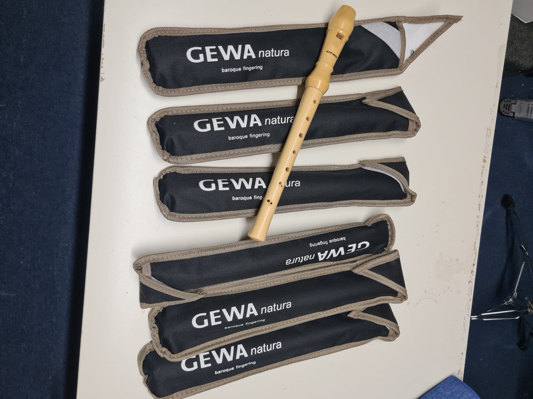 Strumenti musicali: Blockflöten gewa 6stk – Nuovo e nell'imballaggio originale da Murten venduto da Musicrent 1