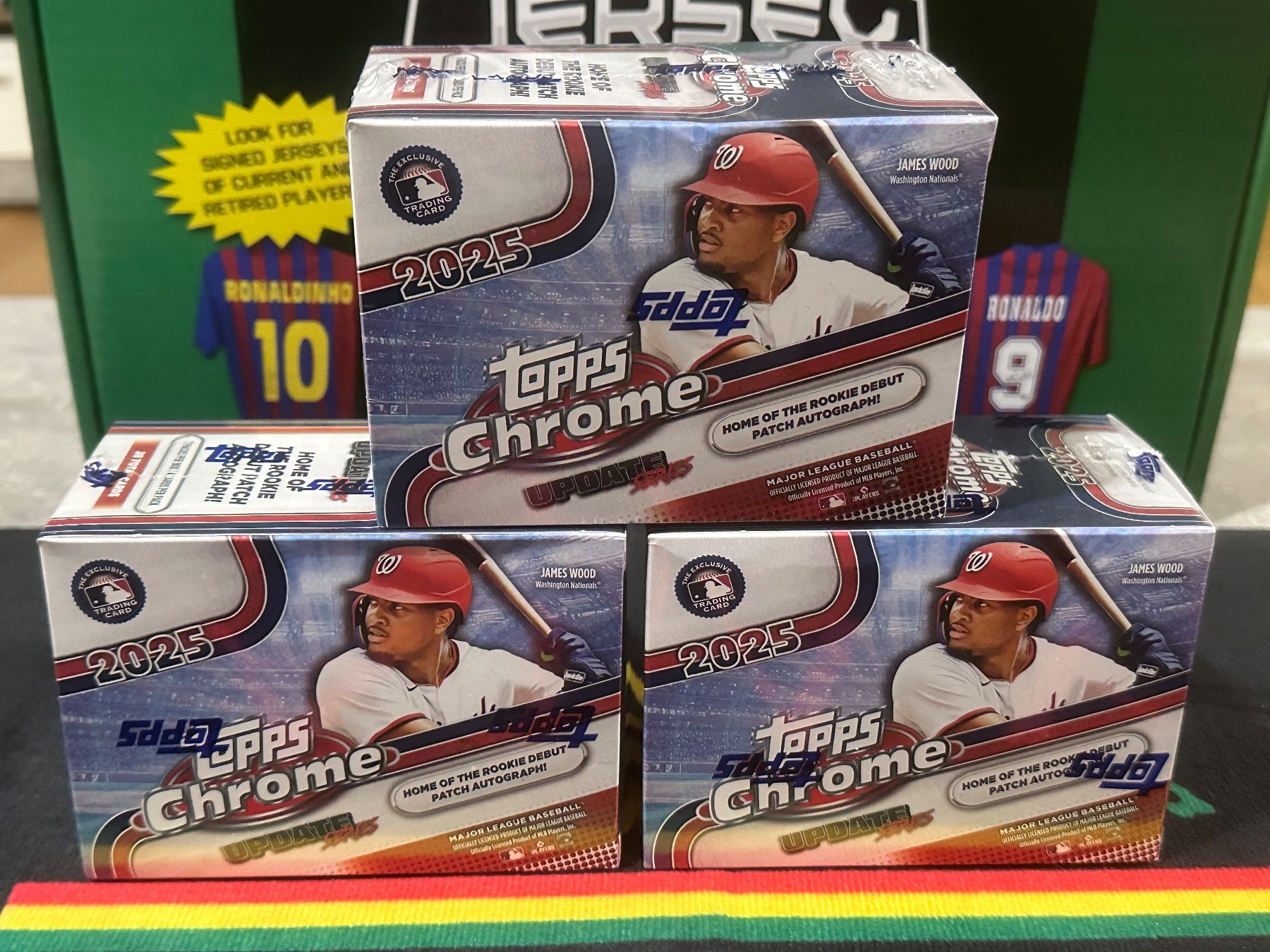 MLB Sammelbilder & Trading cards: 2025 TOPPS CHROME UPDATE SERIES BASEBALL – BLASTER BOX ⚾ – Neu und originalverpackt aus Oensingen von chilli63 3