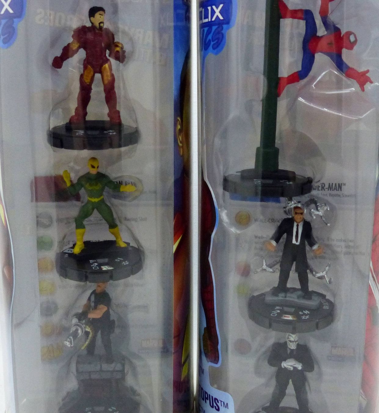Marvel Statuette: MARVEL HEROES SPIDER-MAN BATTLE PACK PUNISHER IRON-MAN MINI – Nuovo e nell'imballaggio originale da Lugano venduto da YouWantUS 1