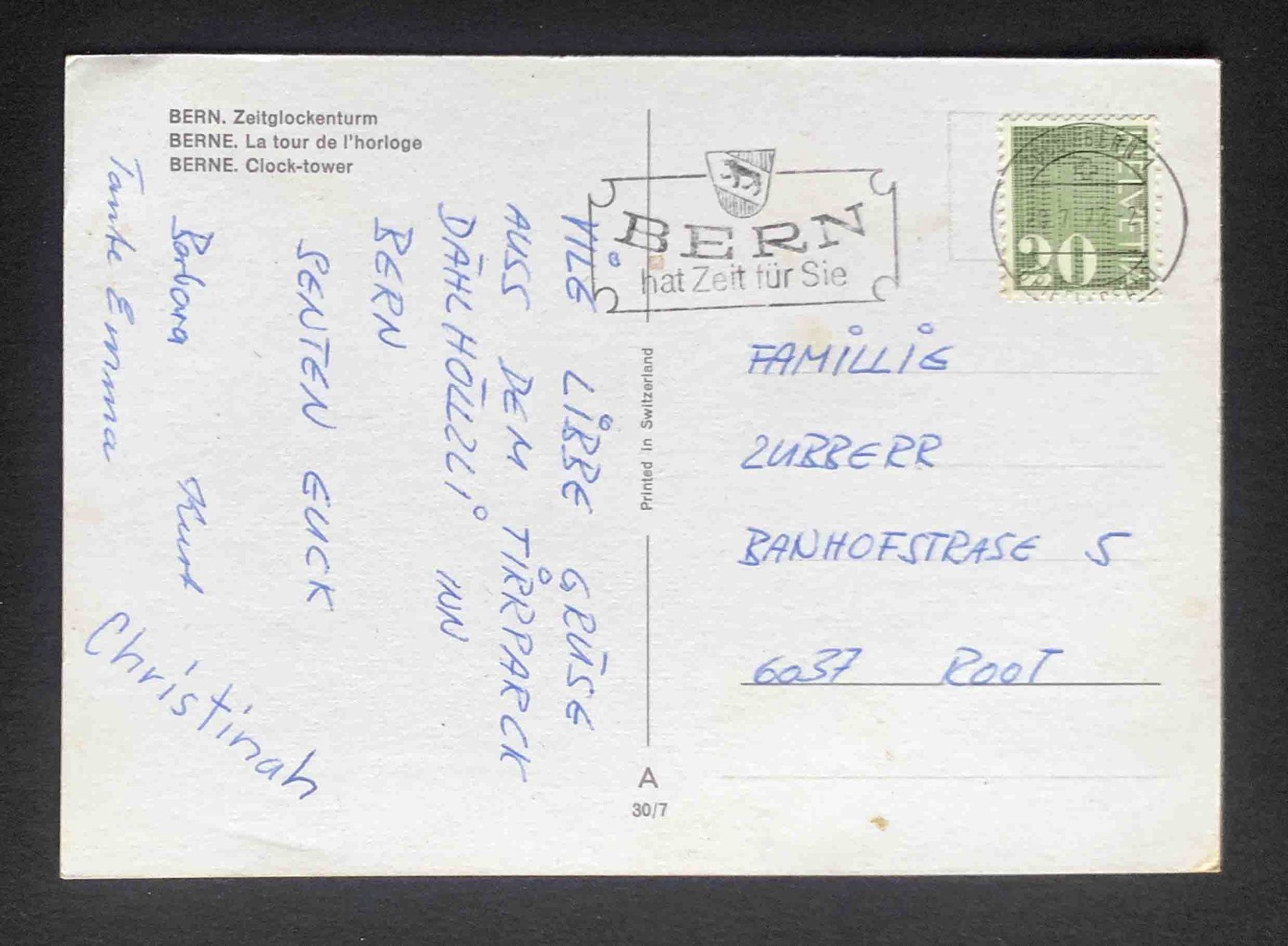 Cartoline postali: AK Bern Zeitglockenturm – Usato da Goldau venduto da artelier1 1