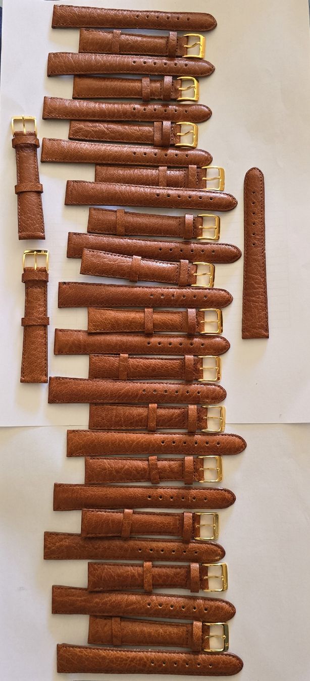 Bucherer Bracciali & Braccialetti: Bracelet de Montre Bucherer, Cuir Véritable 17mm – Nuovo (secondo la descrizione) da Les Acacias venduto da watinjo 4