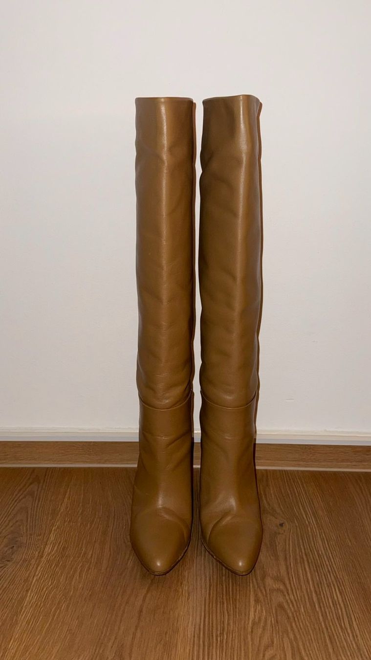 Zara Scarpe da donna: Zara Echtleder Stiefel Gr. 37 – Usato da Emmetten venduto da Jiver1969