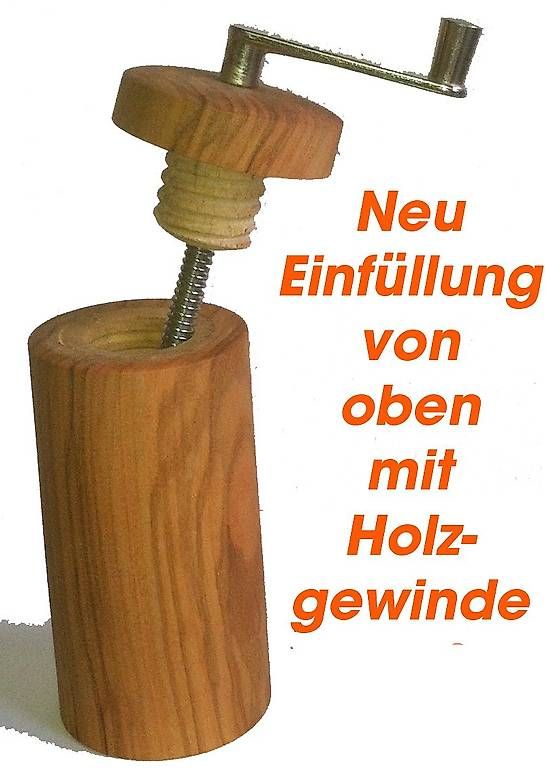 Elettrodomestici da cucina: Muskatmühle aus Olivenholz – Usato da Uzwil venduto da Kurtaltherr