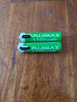 2  AAA-Akkus 1100mWh,  über USB-C aufladbar