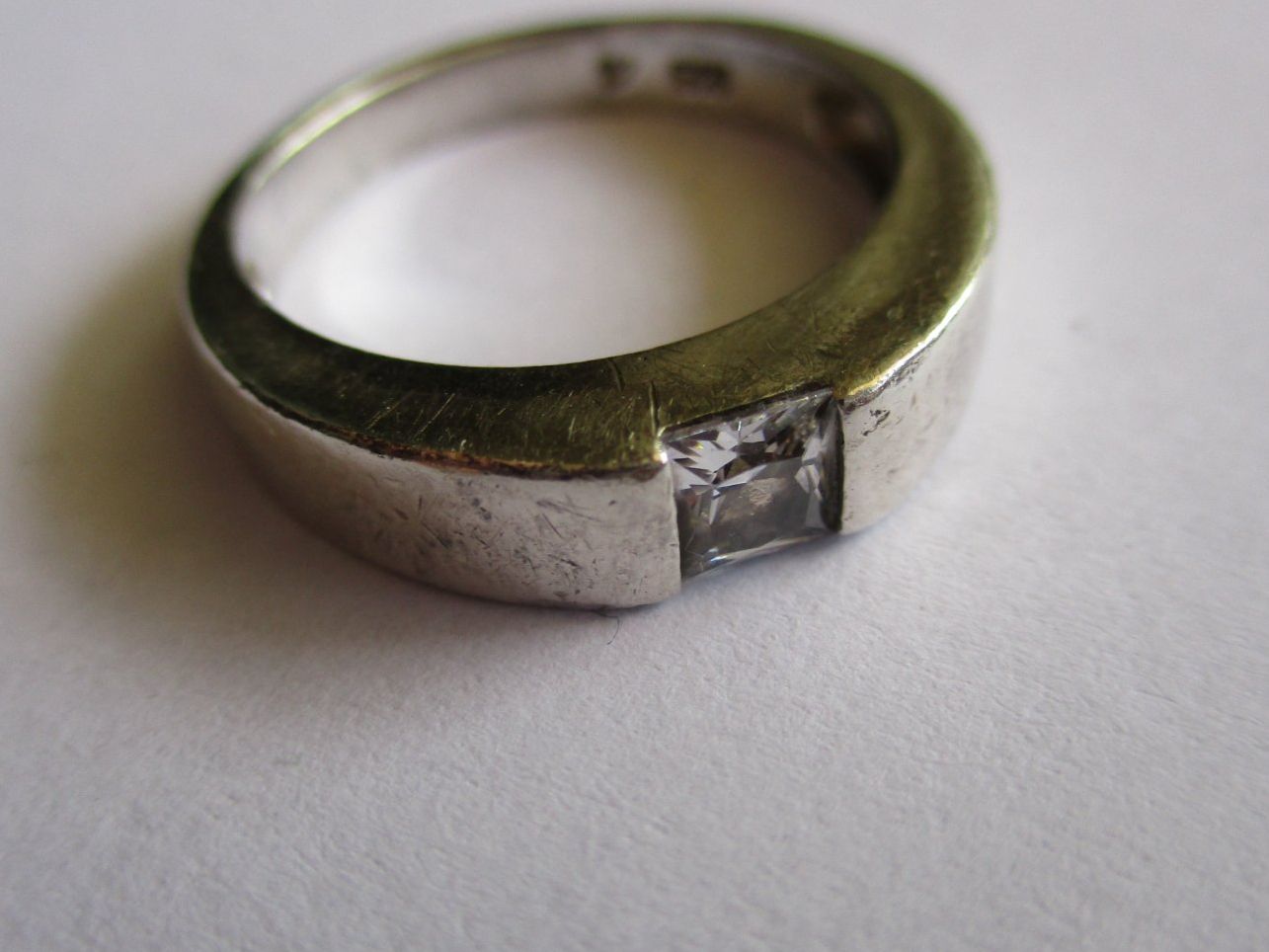Anelli: Bague argent 925 et pierre zircon – Usato da La Sarraz venduto da vic_v6kz