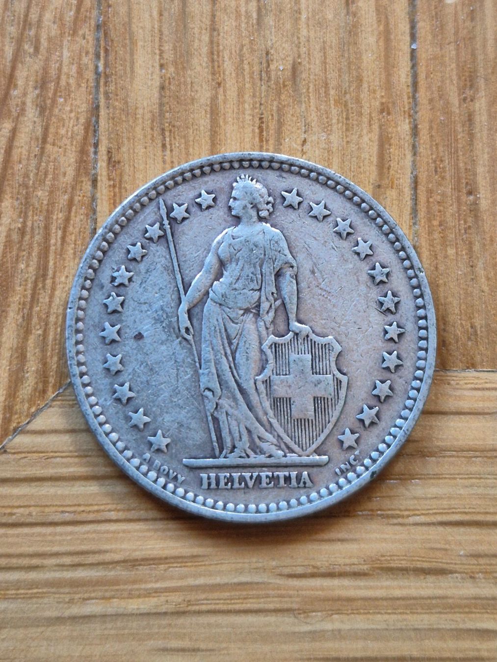 Tutti le monete: 2 Franken 1894 - Silber - Top-Stück - hoher Kat.! – Usato da Mels venduto da Goldenfalcon 1