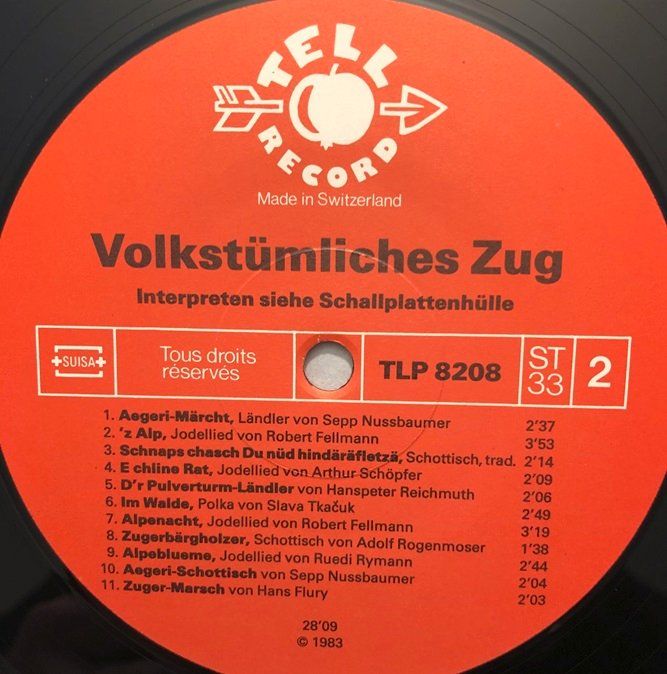 Dischi in vinile: Volkstümliches Zug (LP) – Usato da Grüningen venduto da azulmarron 6