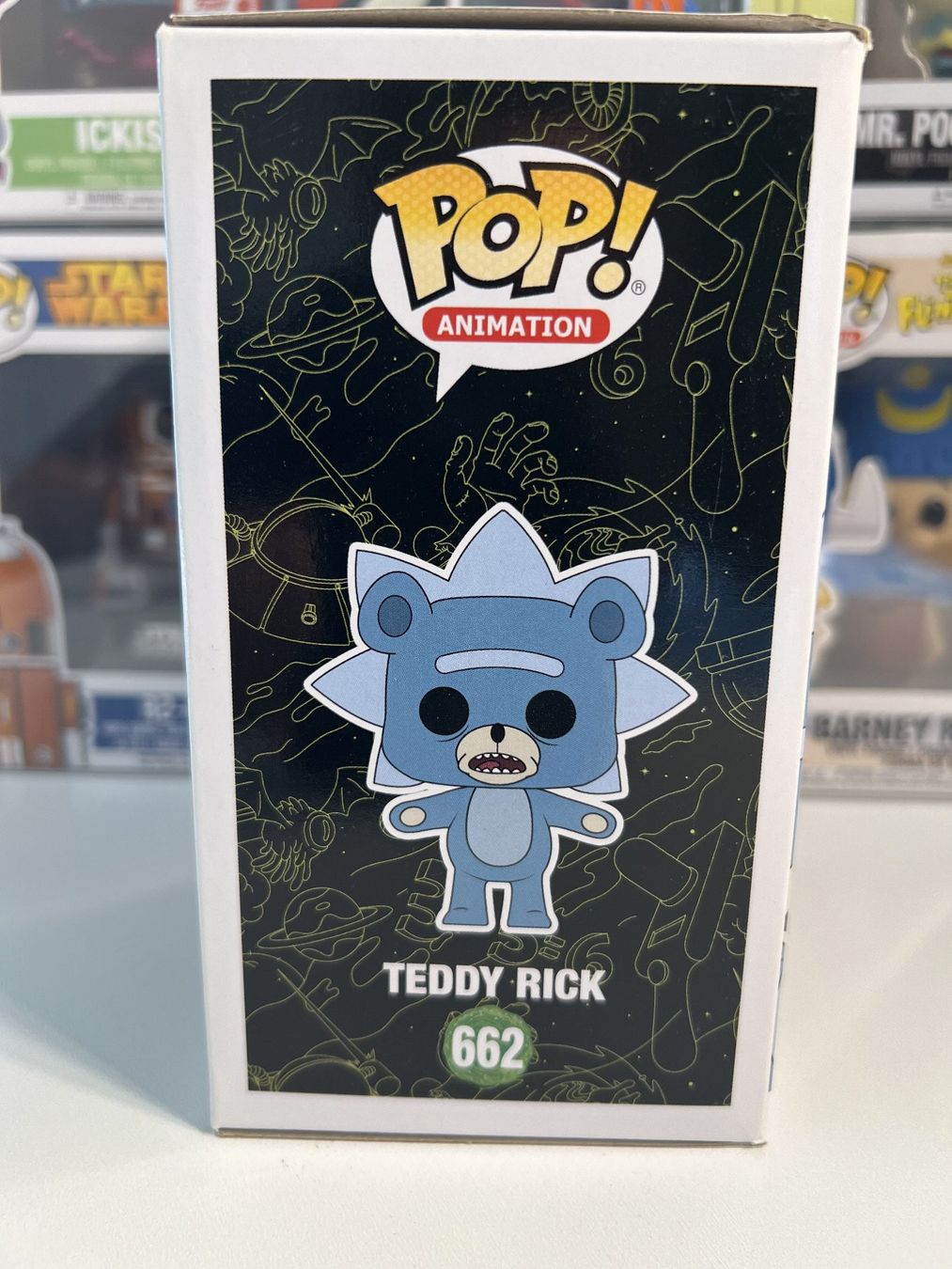 Funko Statuette: Funko POP! Animation Rick & Morty Teddy Rick – Nuovo e nell'imballaggio originale da Le Mouret venduto da perfectbijou 1