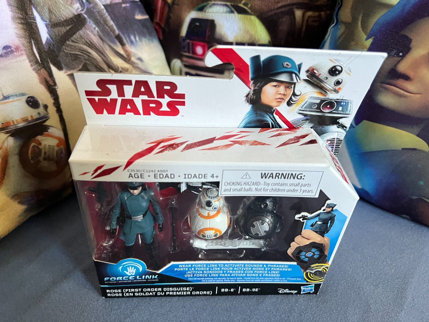 Star Wars Statuette: Star Wars VIII - Actionfiguren (3er-Set) – Nuovo e nell'imballaggio originale da Reinach AG venduto da Pimpmyburger 1