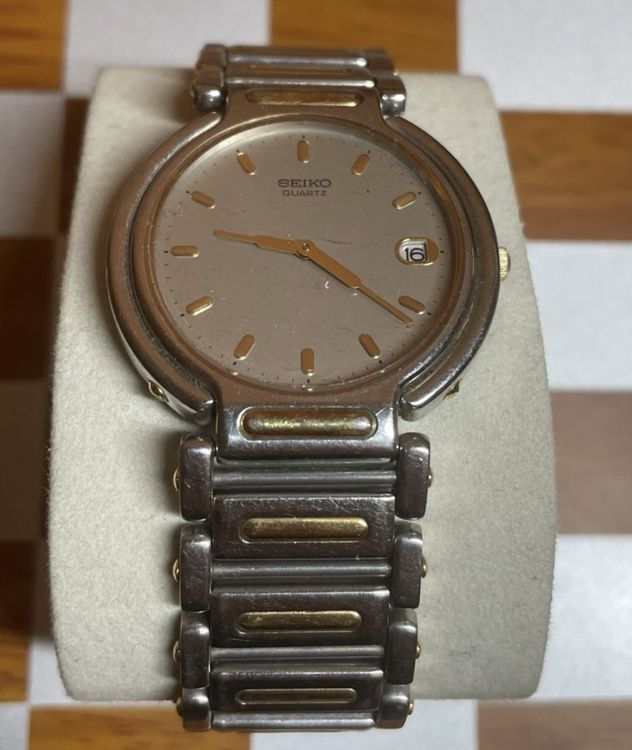 Montre Bracelet Jean Bernard Quartz Bicolor Acier Et Or - 34mm - France