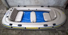 Gummiboot Schlauchboot Intex Exkursion 5 inkl. Zubehör