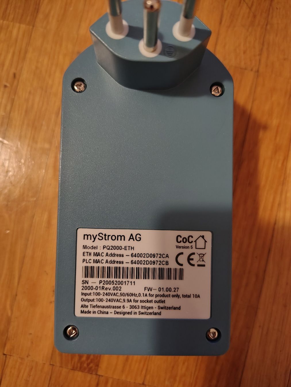 myStrom Unità & Adattatore: MyStrom Powerline 2000 Connection - Set of 3 – Usato da Zürich venduto da nic_7h2v 1