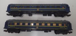 H0 - JOUEF - 2x CIWL-Wagen, Voiture-lits 3933 & restau. 4218