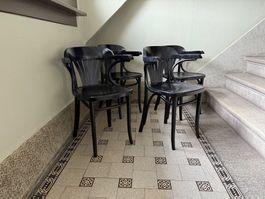 4 Stühle Thonet Radomsko