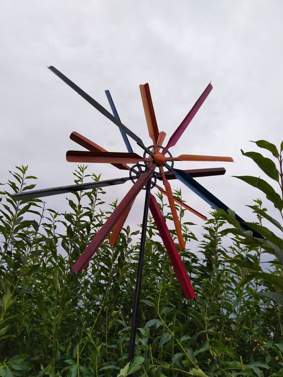 XXL 🤩🕺Windrad Garten SUN Windrad 119 x 270 cm Kaufen auf Ricardo