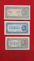 Lot Banknoten  Jugoslawien 1944 Unc