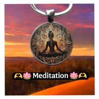Schlüsselanhänger Meditation/Yoga